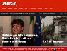 Tablet Screenshot of casentino2000.it
